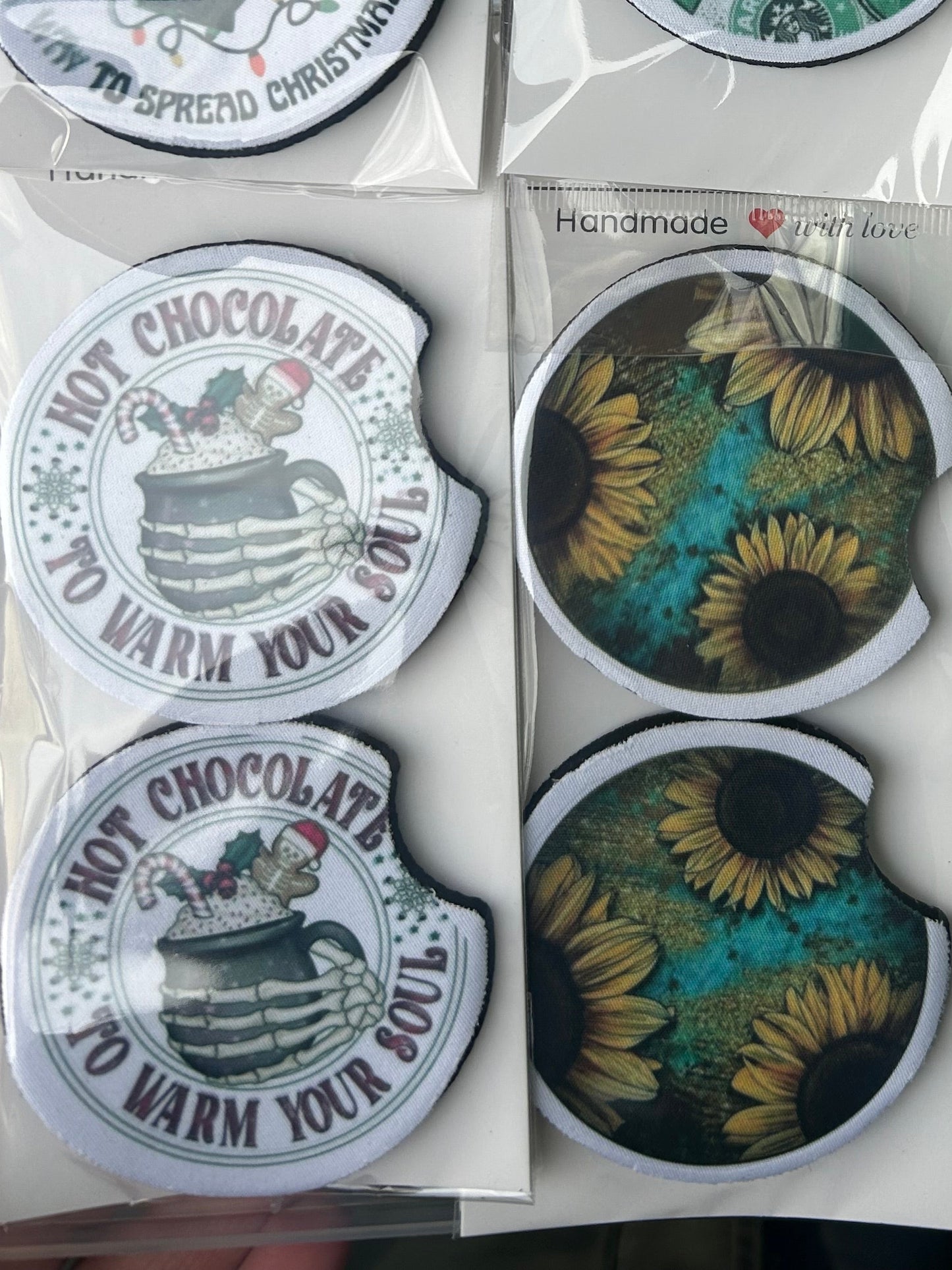 Fun Cute Car Coasters UK