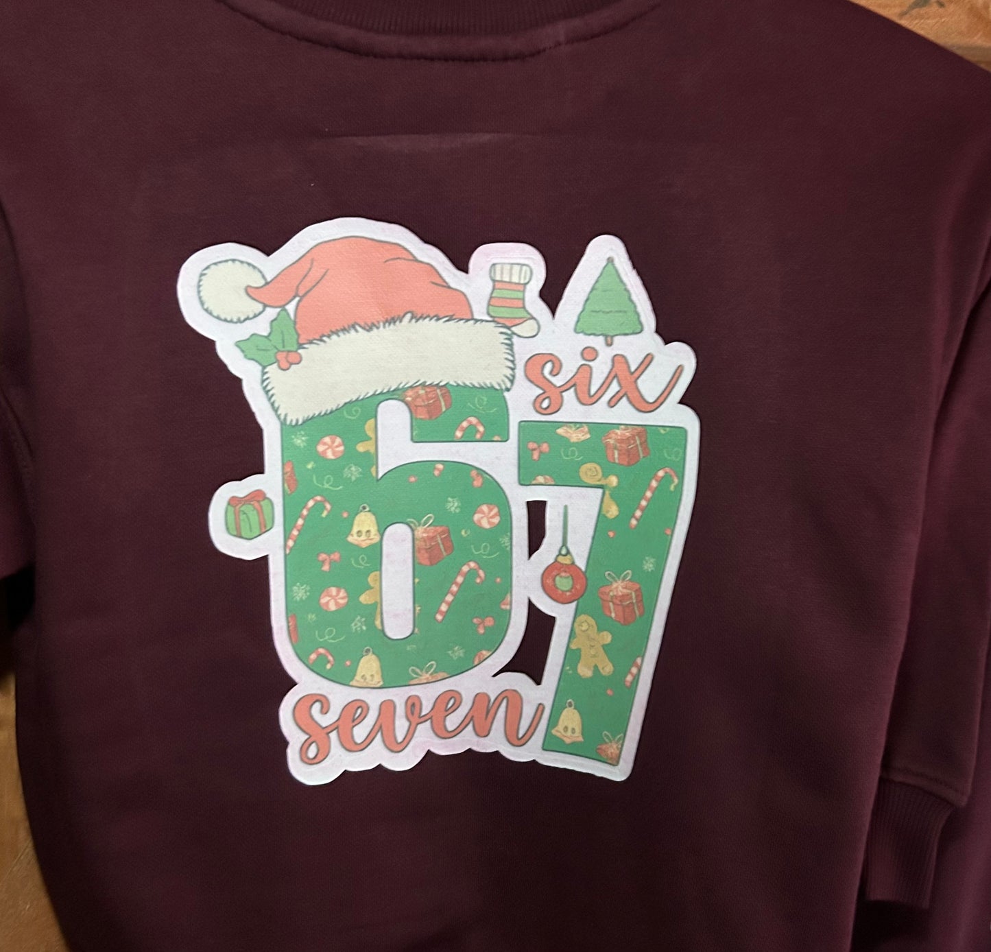 Kids fun ‘67’ jumpers UK