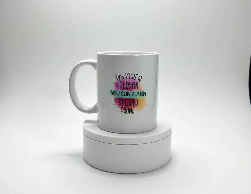 11oz Mugs with UV-DTF sticker designs