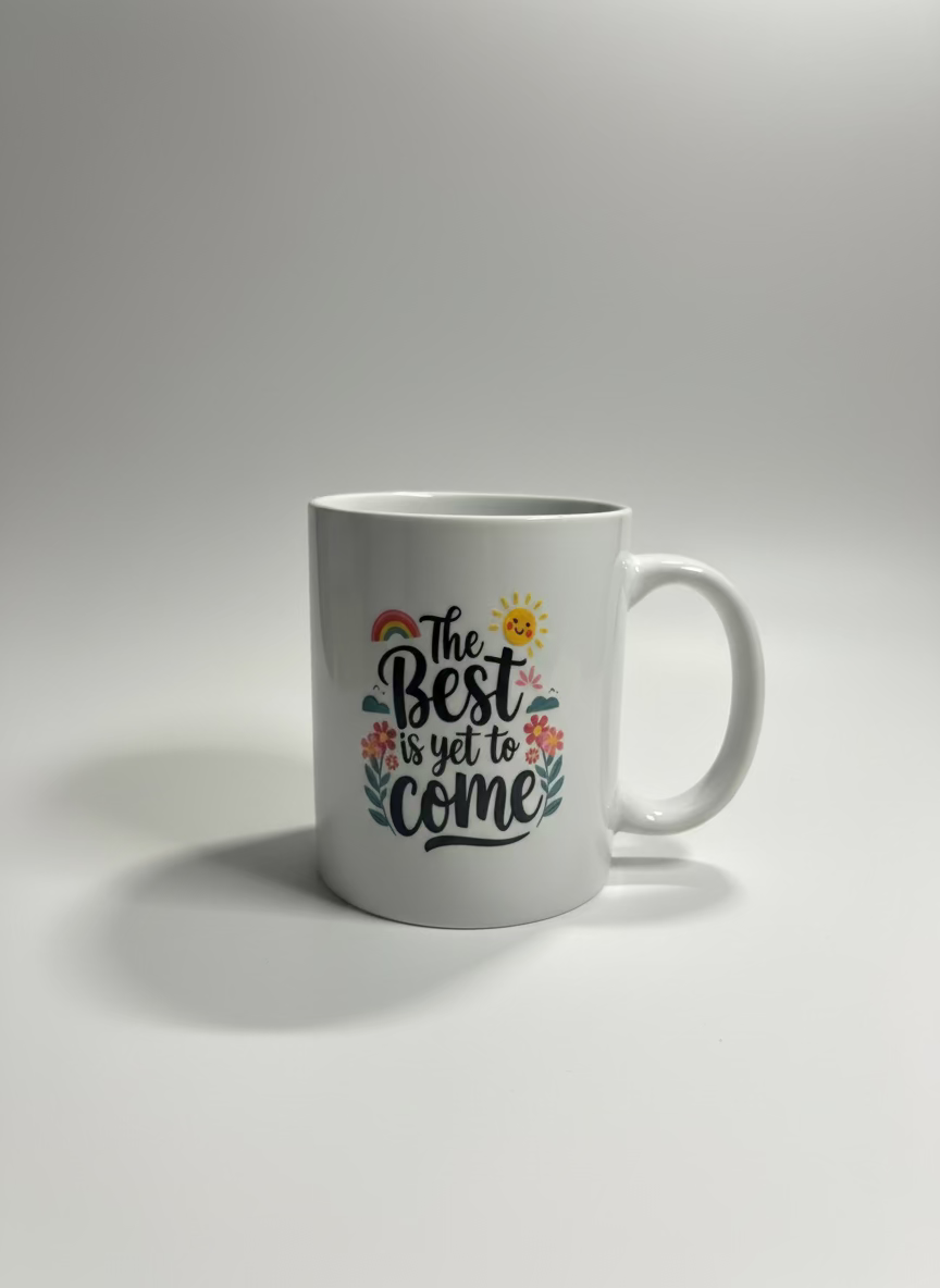 11oz Mugs with UV-DTF sticker designs