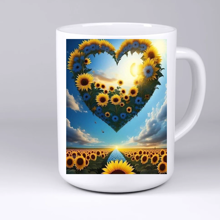 Beautiful sunflower design